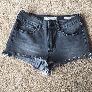Bullhead Denim gray high rise Short